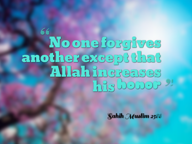 forgive-increases-honor-in-islam